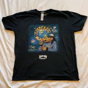 “snoop doggy dog” graphic t shirt